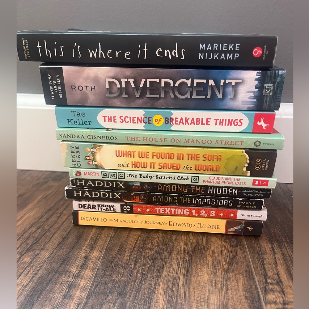Stack of 10 Books